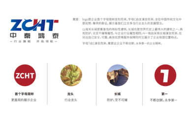 中秦鴻泰建設集團logo提案